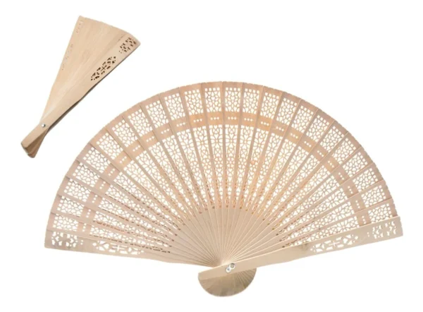 Abanicos de Madera (1 pieza)