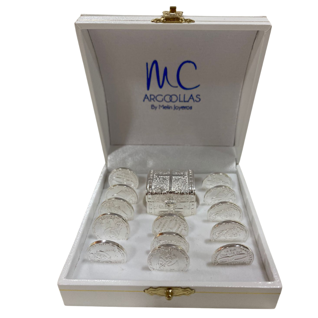 01. Arras Chapa de Oro en Caja Blanca