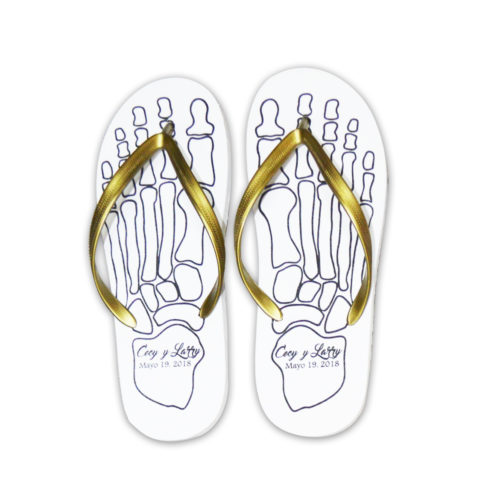 45. Sandalias Huesos