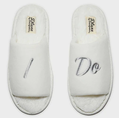 Pantuflas I DO Bordado