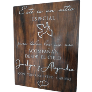 Cartel "En memoria de..." (copia)
