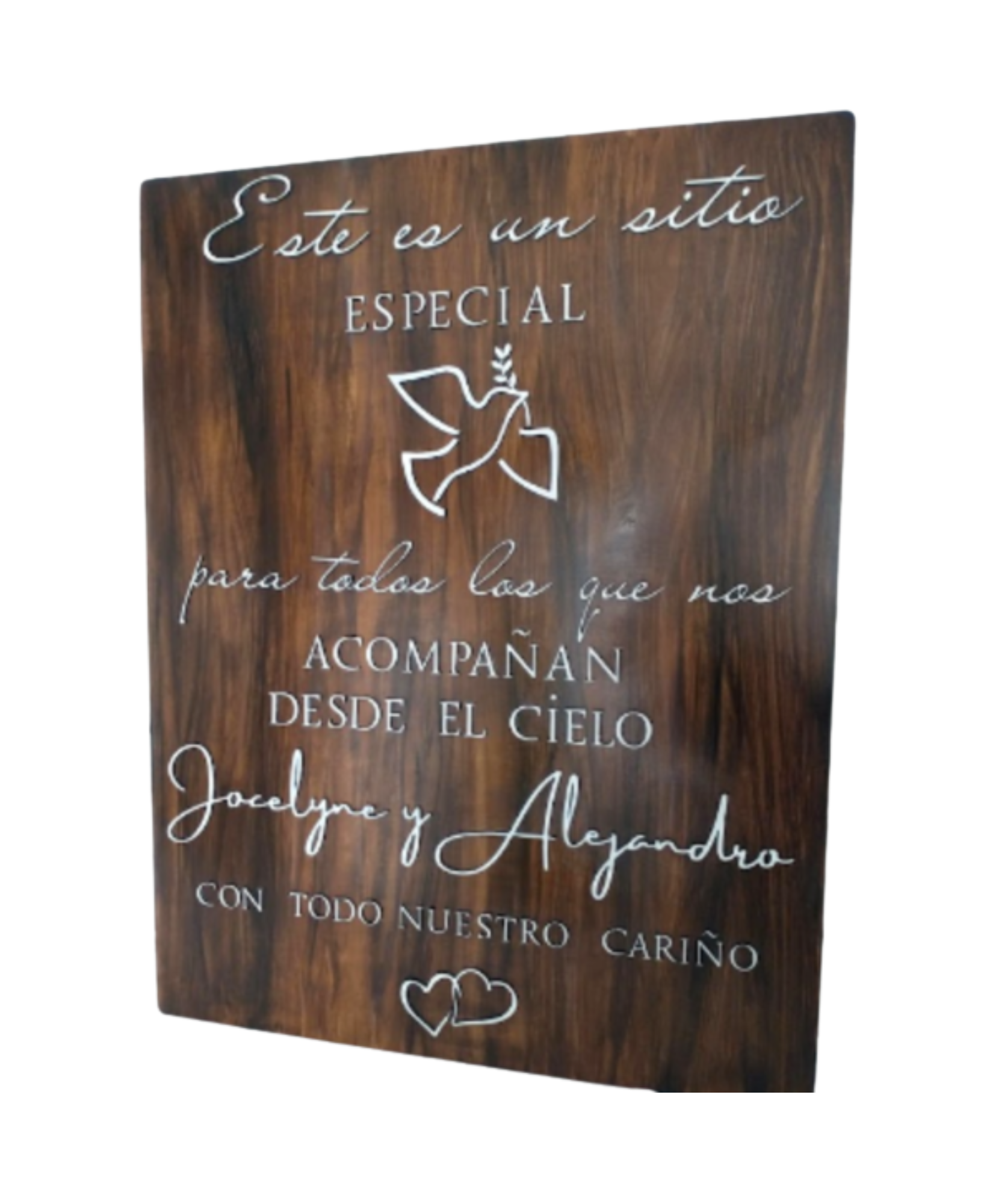 Cartel "En memoria de..." (copia)