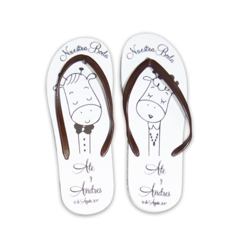 66. Sandalias Jirafas