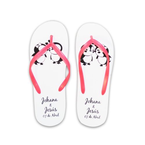 55. Sandalias Pingüinos