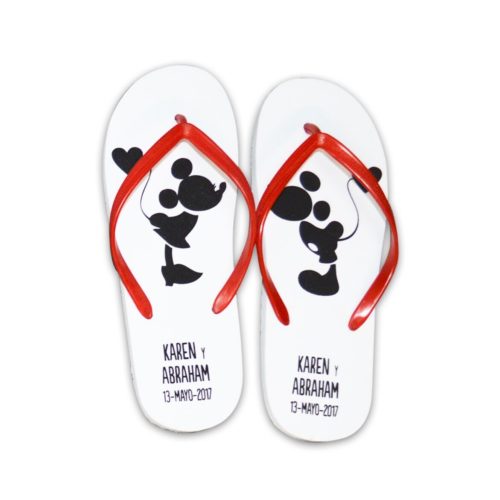 47. Sandalias Minnie y Mickey