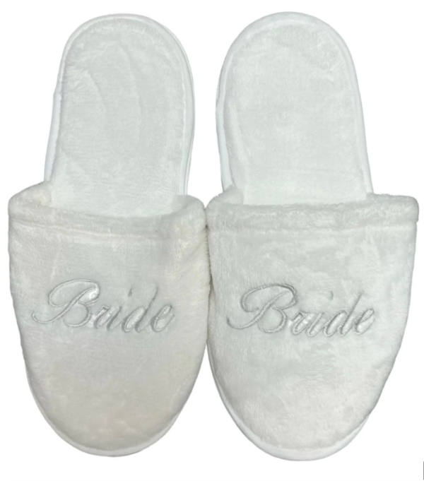 Pantuflas Bride Bordado - Imagen 2