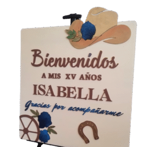 Cartel de Bienvenida
