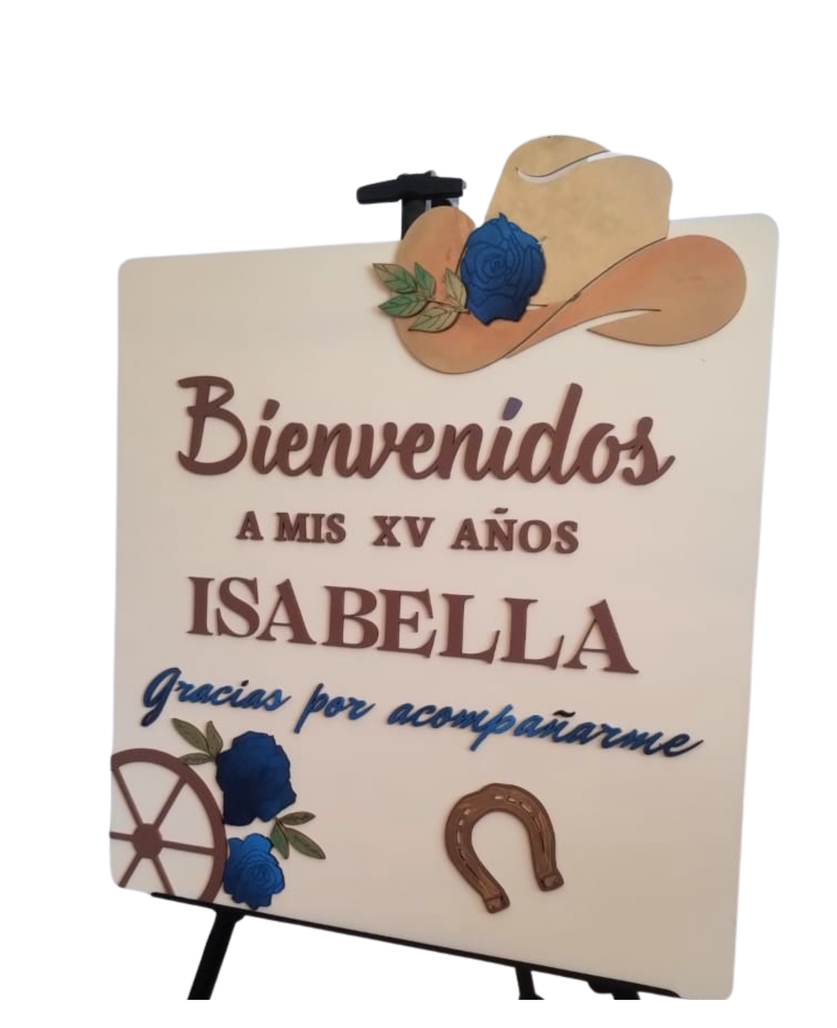 Cartel de Bienvenida
