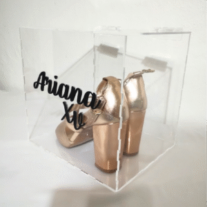Caja Para Zapatillas con Acrilico