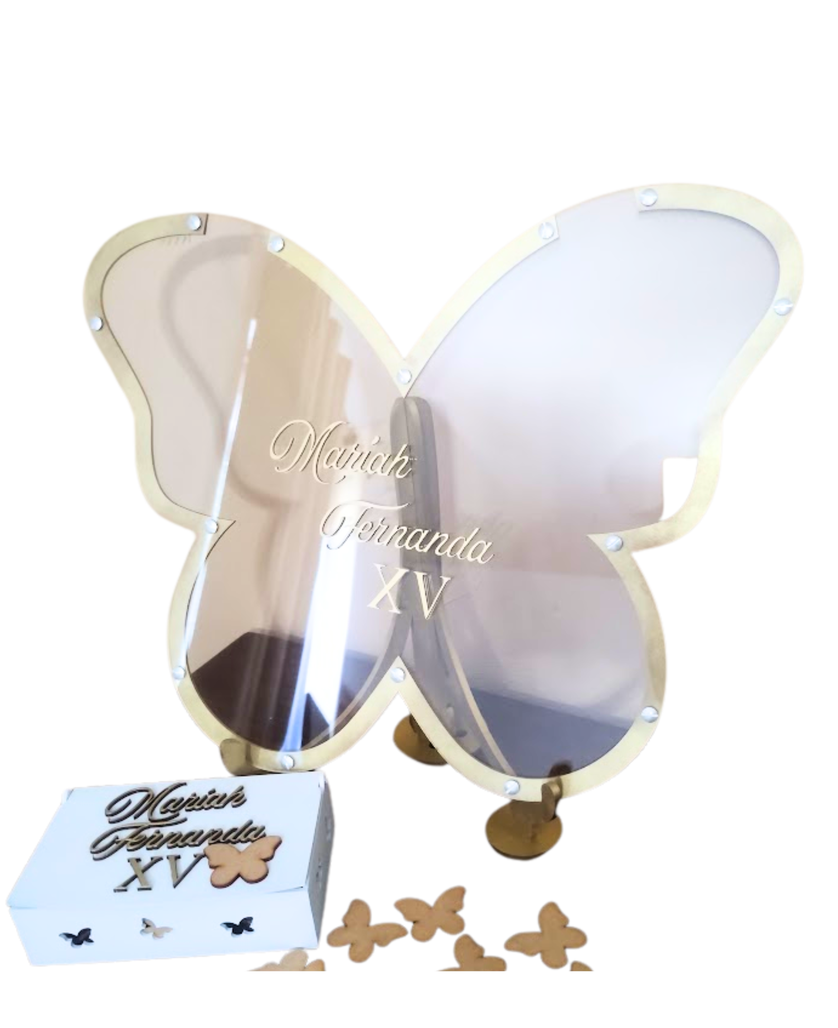 Cuadro para firmas Mariposa