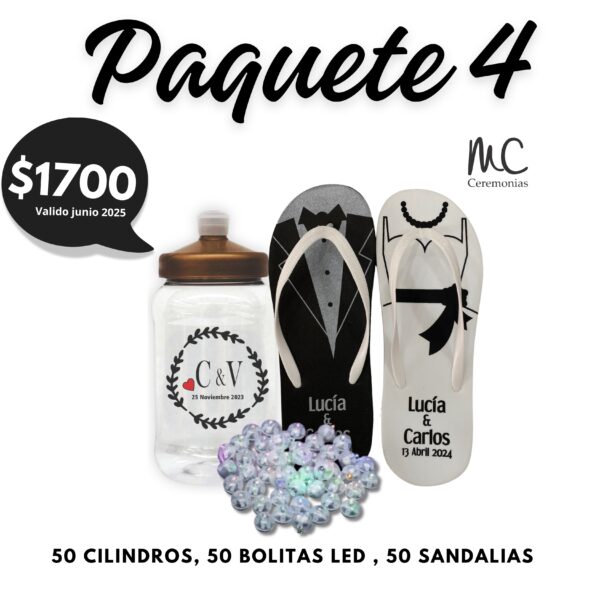 PAQUETE #4 BODA
