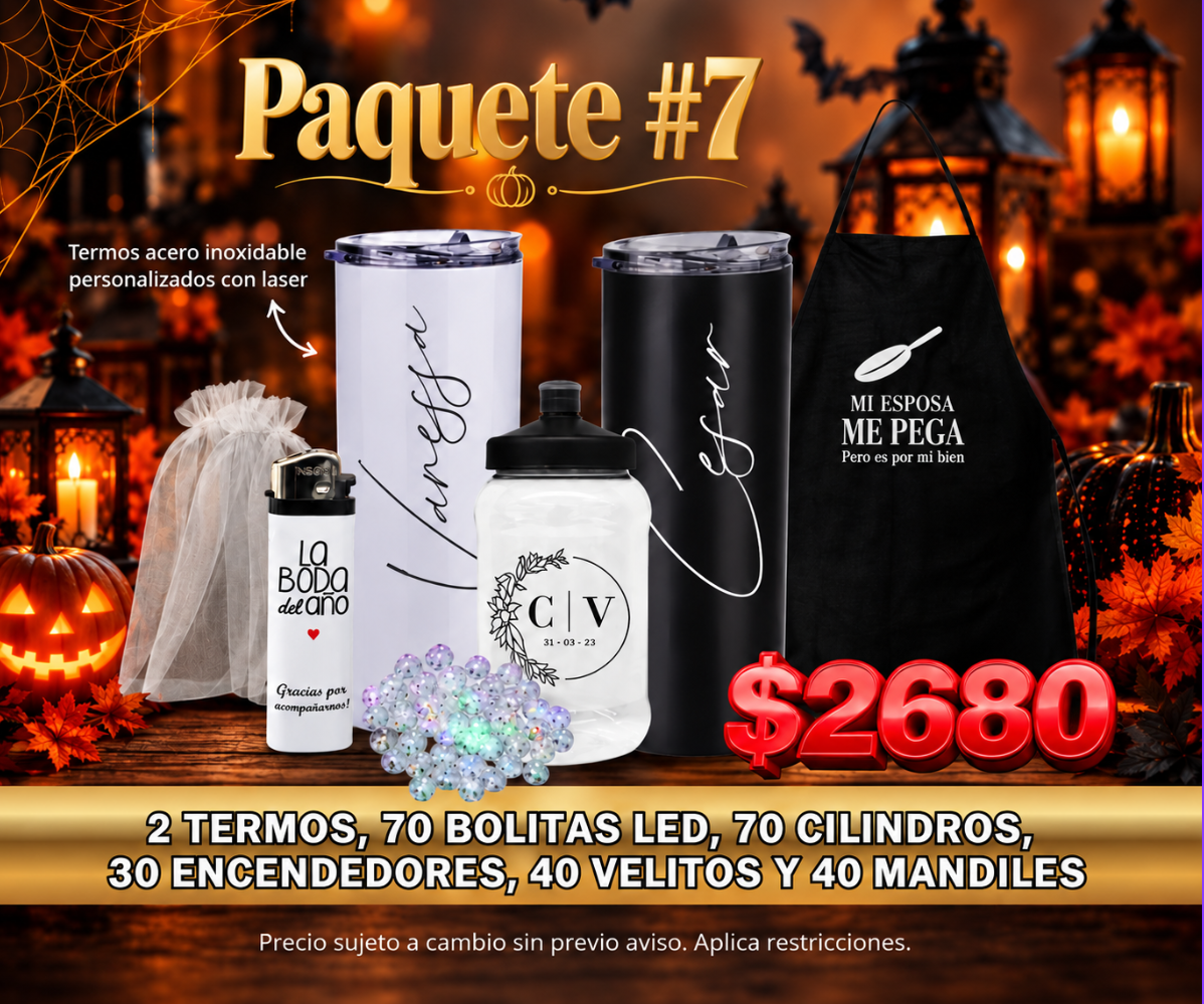 PAQUETE #7 BODA