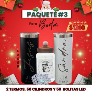 PAQUETE #3 BODA