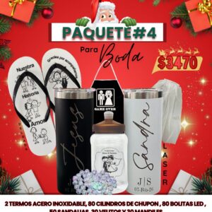 PAQUETE #4 BODA