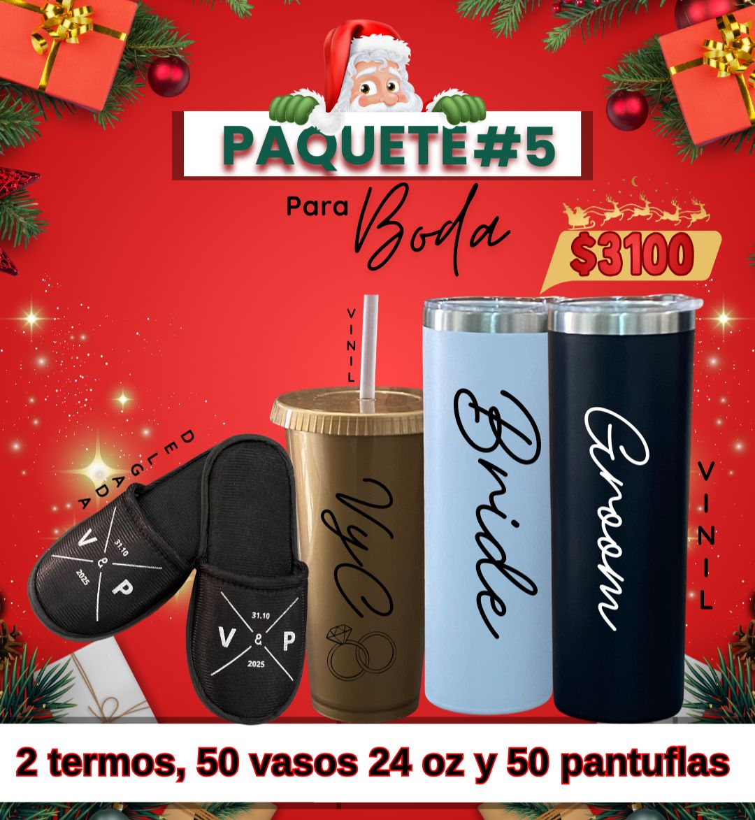PAQUETE #5 BODA