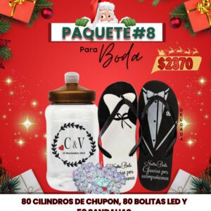 PAQUETE #8 BODA
