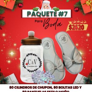 PAQUETE #7 BODA