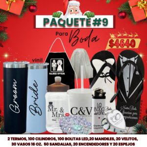 PAQUETE #9 BODA