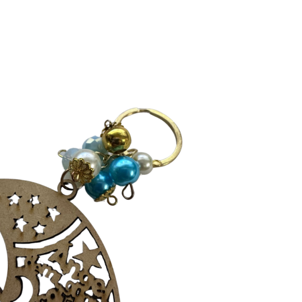 Angelito con Oración en Detalles Azul - Imagen 2