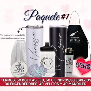 PAQUETE #7 BODA