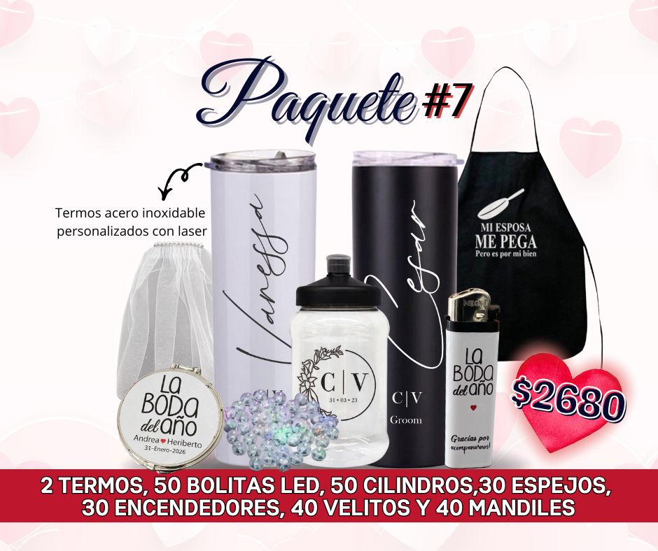 PAQUETE #7 BODA