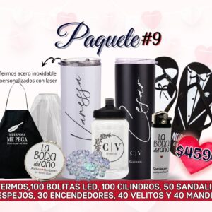 PAQUETE #9 BODA