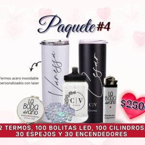 PAQUETE #4 BODA