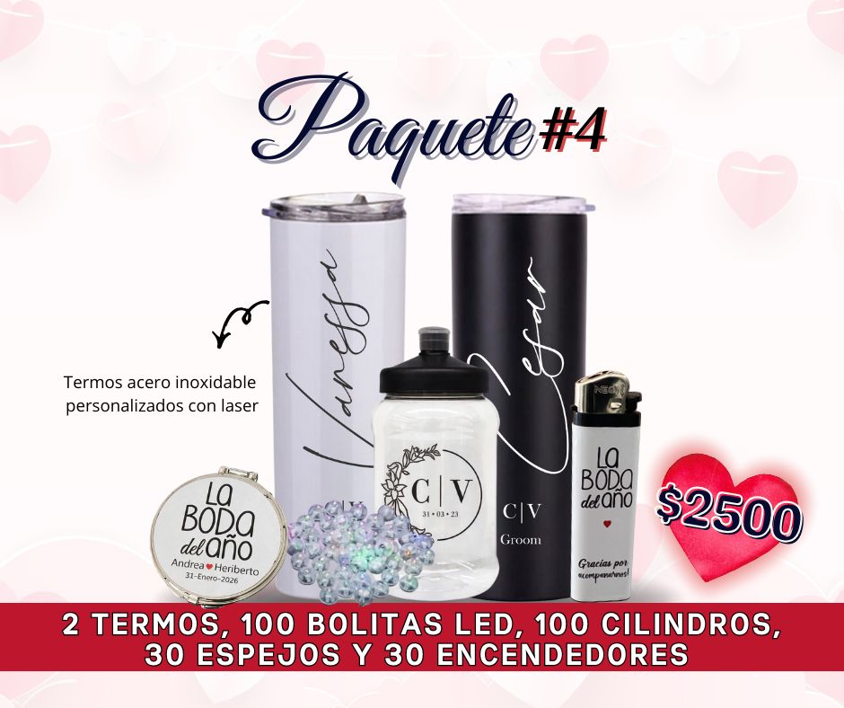 PAQUETE #4 BODA