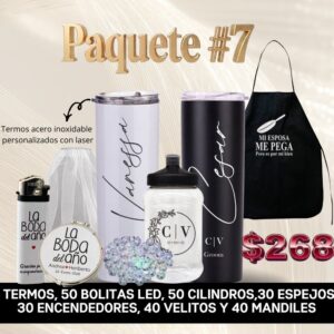 PAQUETE #7 BODA