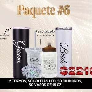 PAQUETE #6 BODA