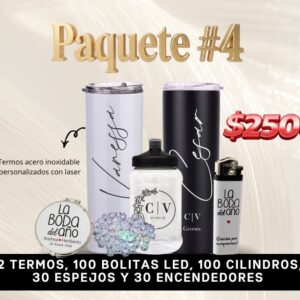 PAQUETE #4 BODA