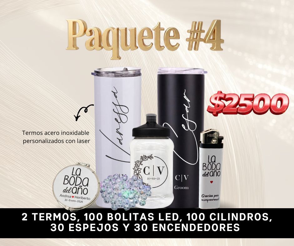 PAQUETE #4 BODA