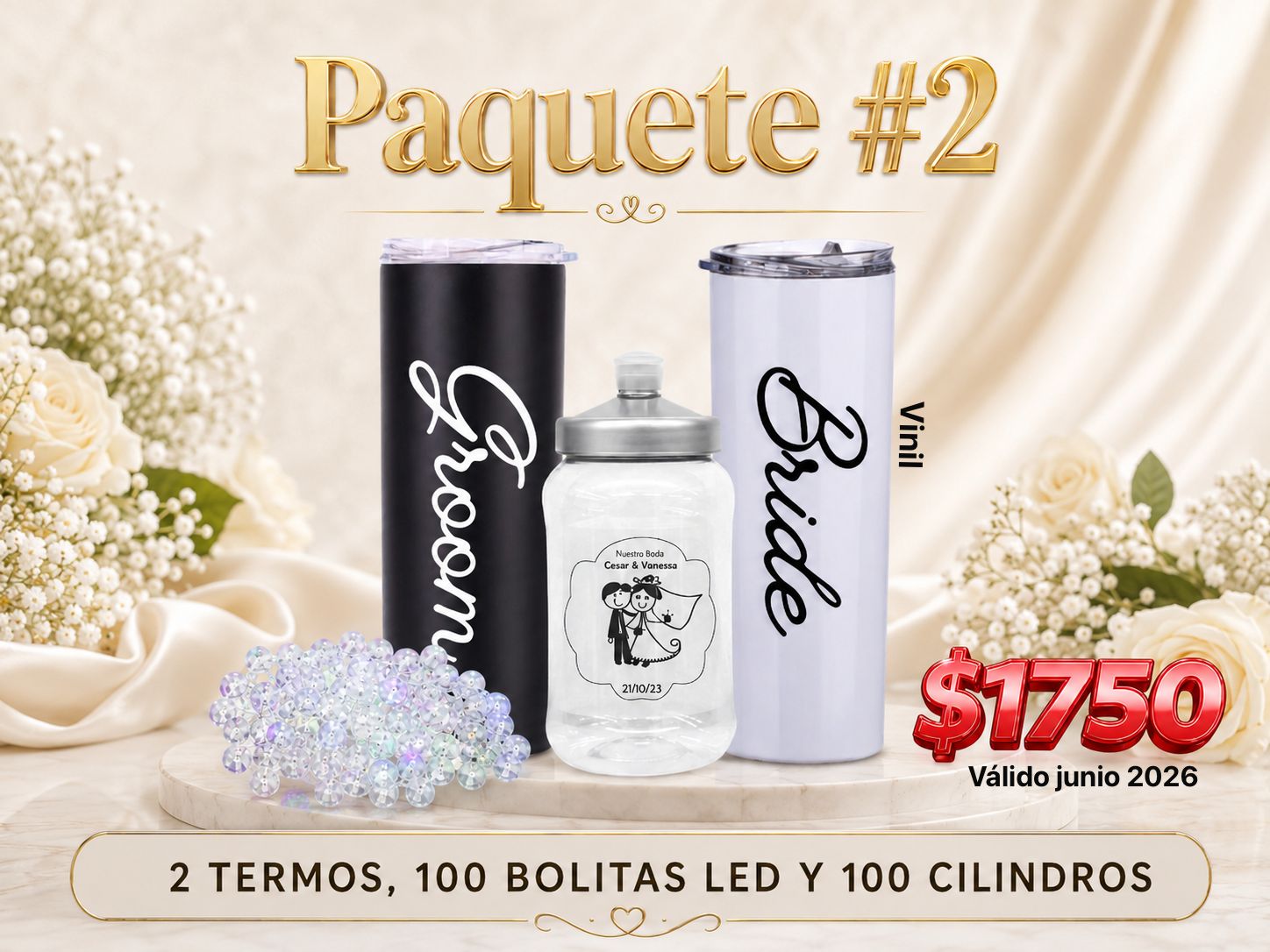 PAQUETE #2 BODA