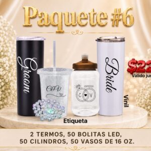 PAQUETE #6 BODA