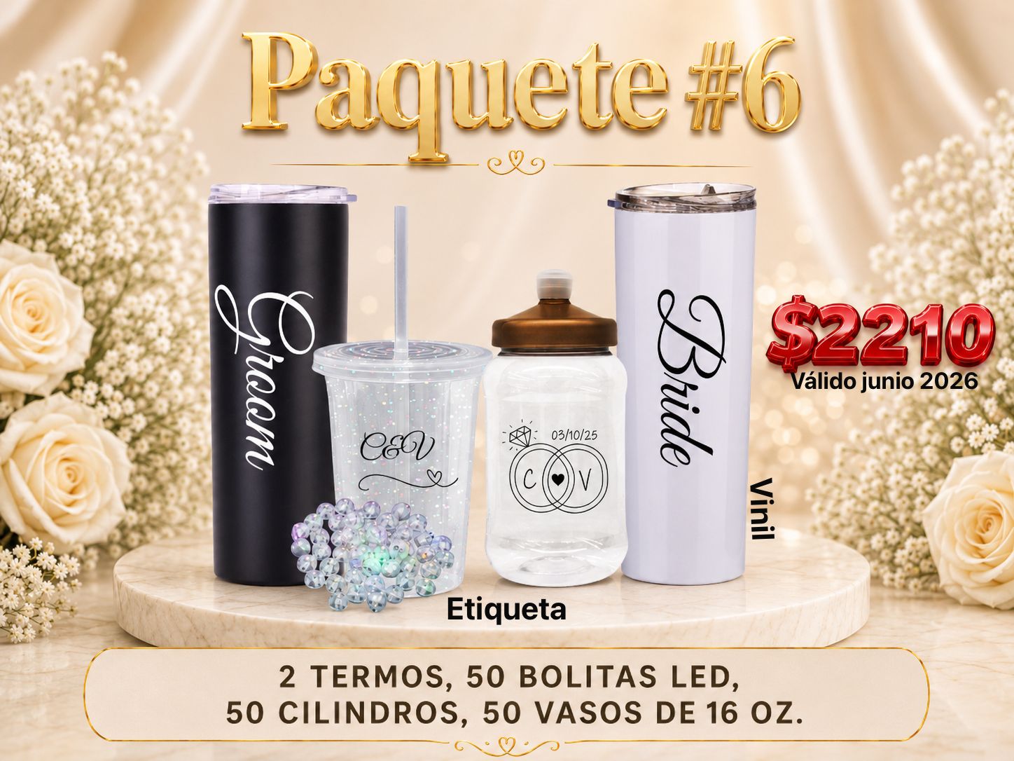 PAQUETE #6 BODA