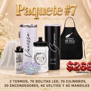 PAQUETE #7 BODA