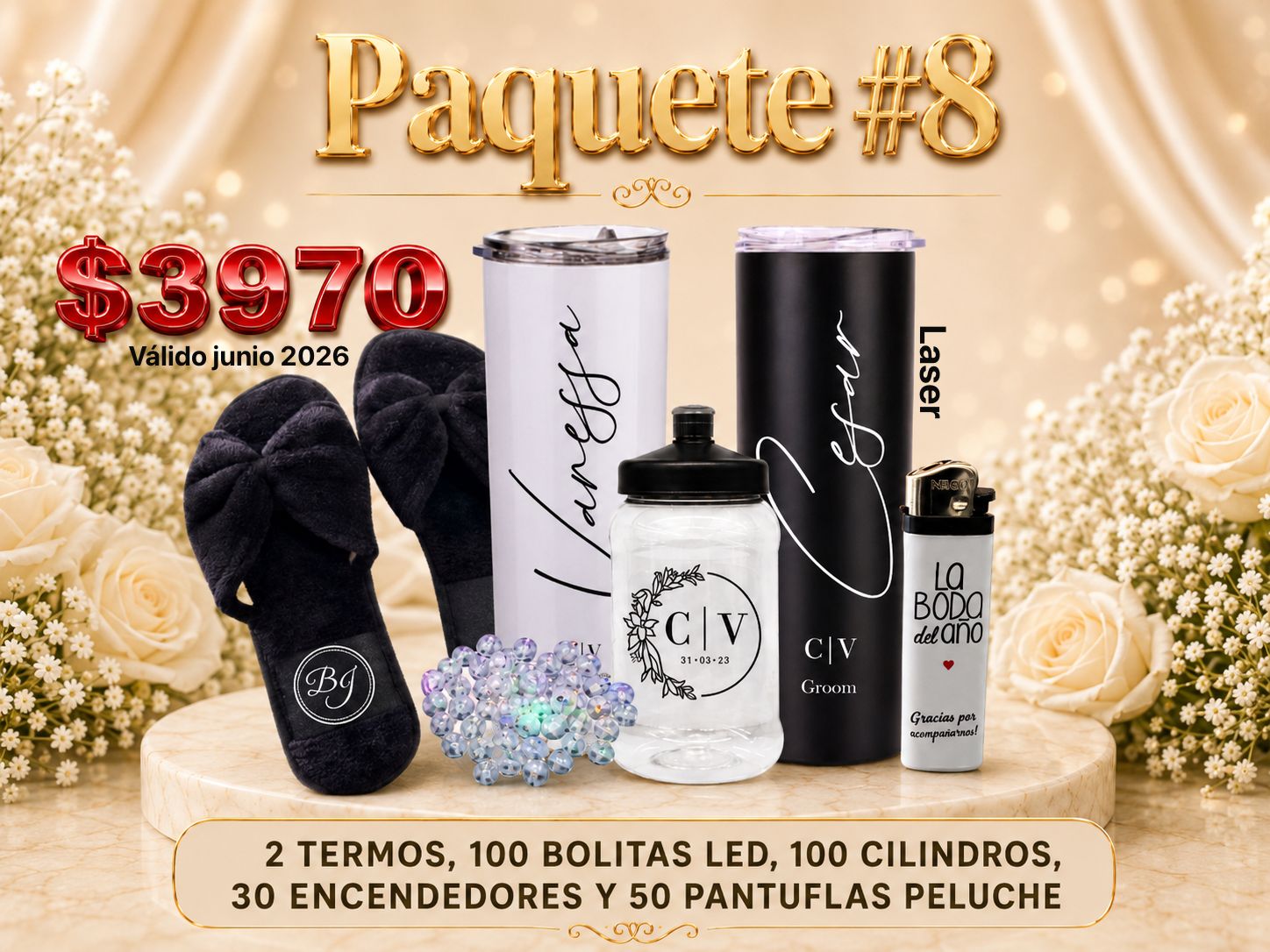 PAQUETE #8 BODA