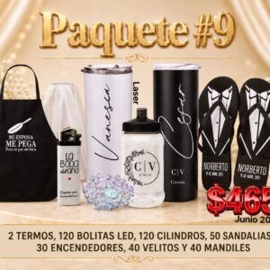 PAQUETE #9 BODA