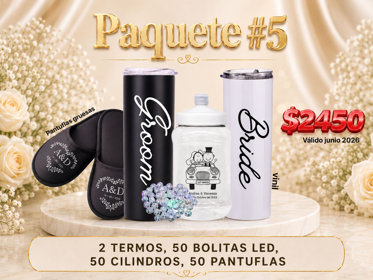 PAQUETE #5 BODA
