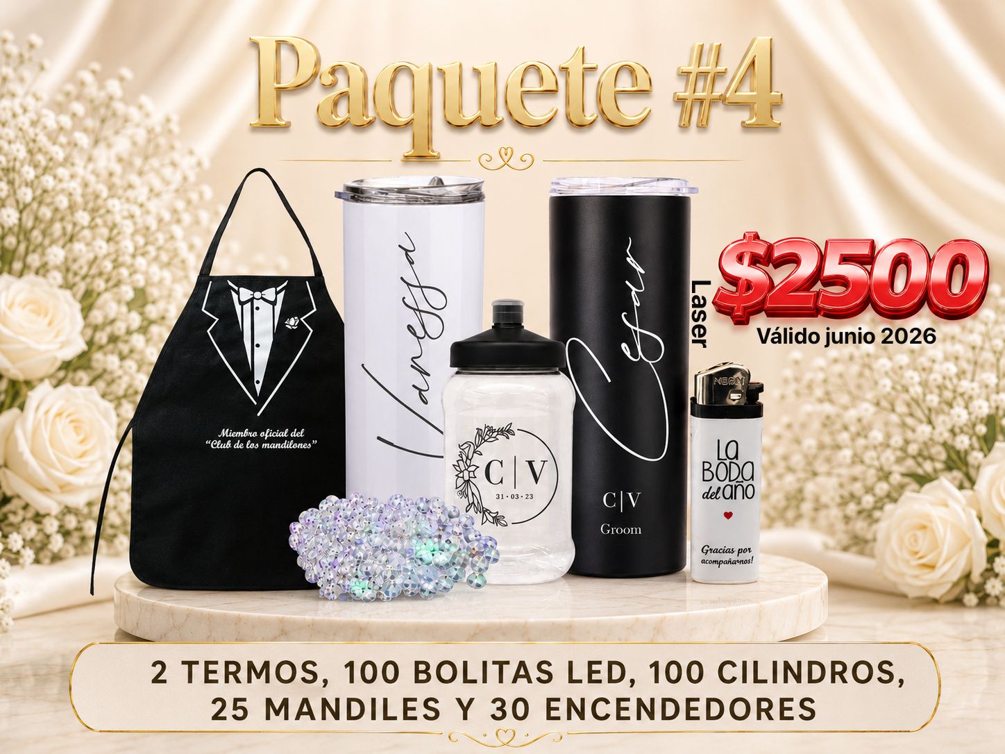 PAQUETE #4 BODA