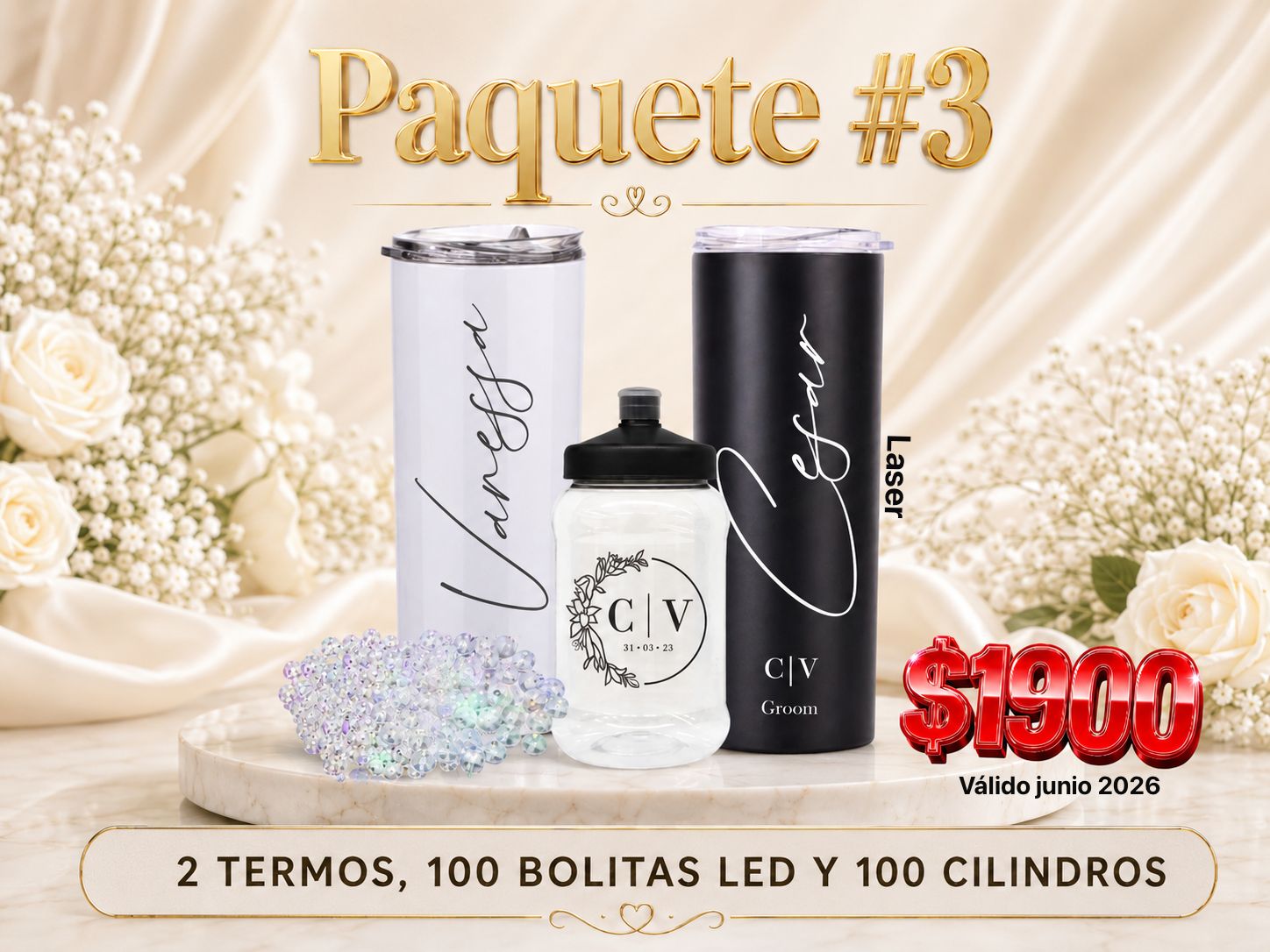 PAQUETE #3 BODA