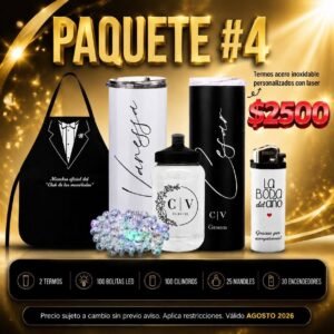 PAQUETE #4 BODA