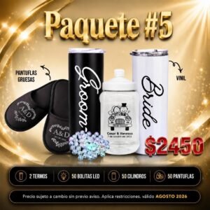 PAQUETE #5 BODA