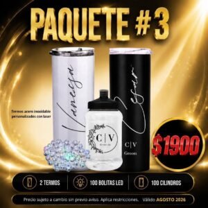 PAQUETE #3 BODA