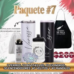 PAQUETE #7 BODA