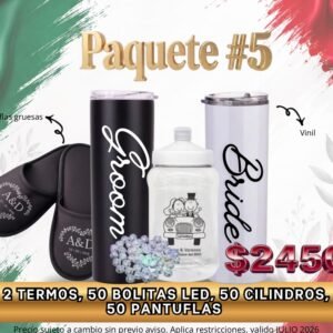 PAQUETE #5 BODA