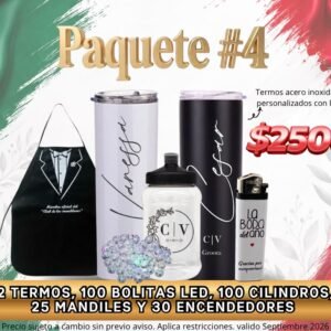 PAQUETE #4 BODA