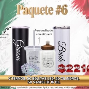 PAQUETE #6 BODA