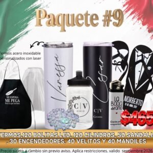 PAQUETE #9 BODA