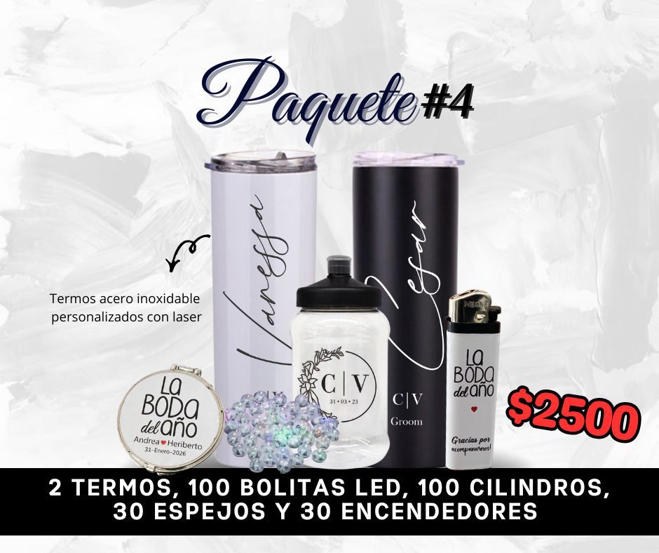 PAQUETE #4 BODA